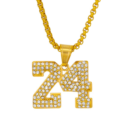 Iced Out 24 Pendant - SP-4380