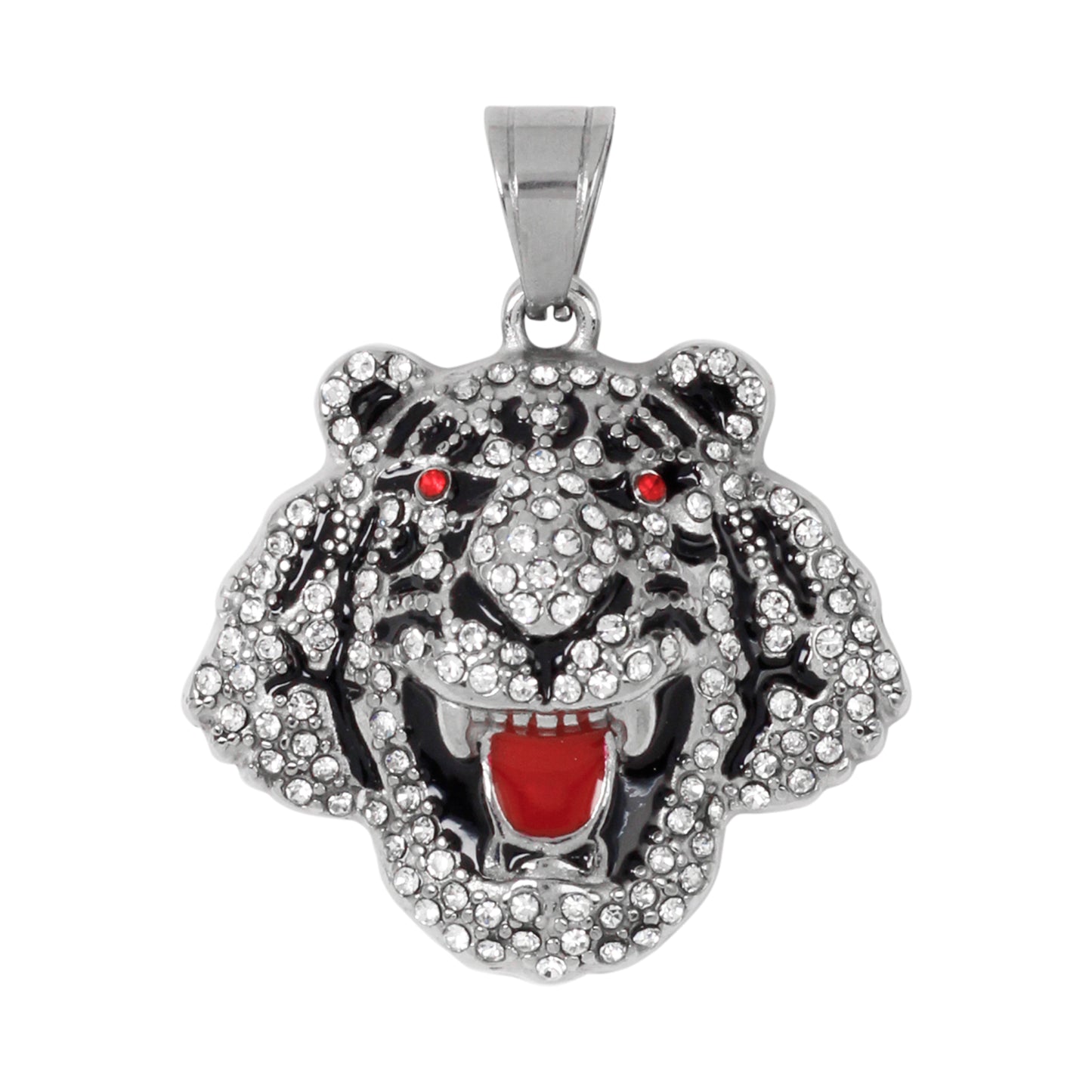 Iced Out Tiger Pendant - SP-4384