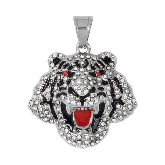 Iced Out Tiger Pendant - SP-4384