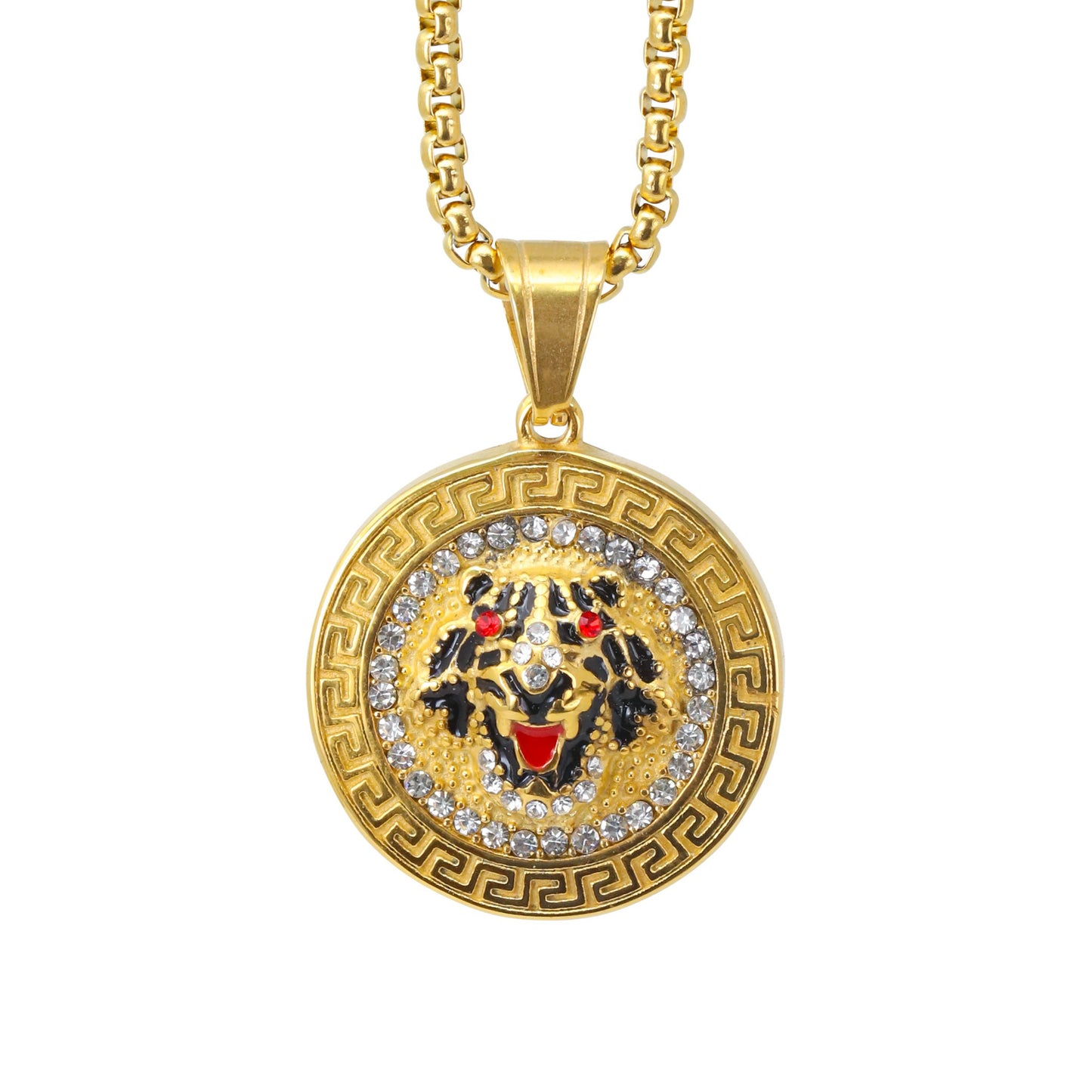 Iced Out Tiger Pendant - SP-4385