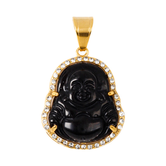 Iced Out Buddha Pendant - SP-4390
