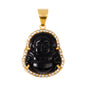 Iced Out Buddha Pendant - SP-4390