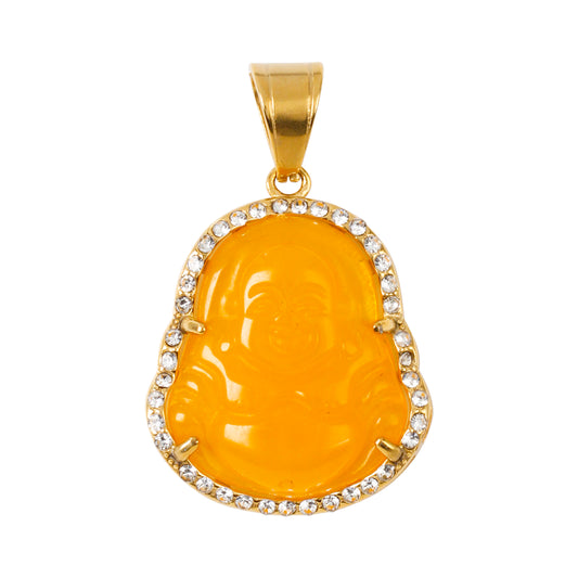 Iced Out Buddha Pendant - SP-4394