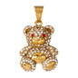 Iced Out Teddy Bear Pendant - SP-4398