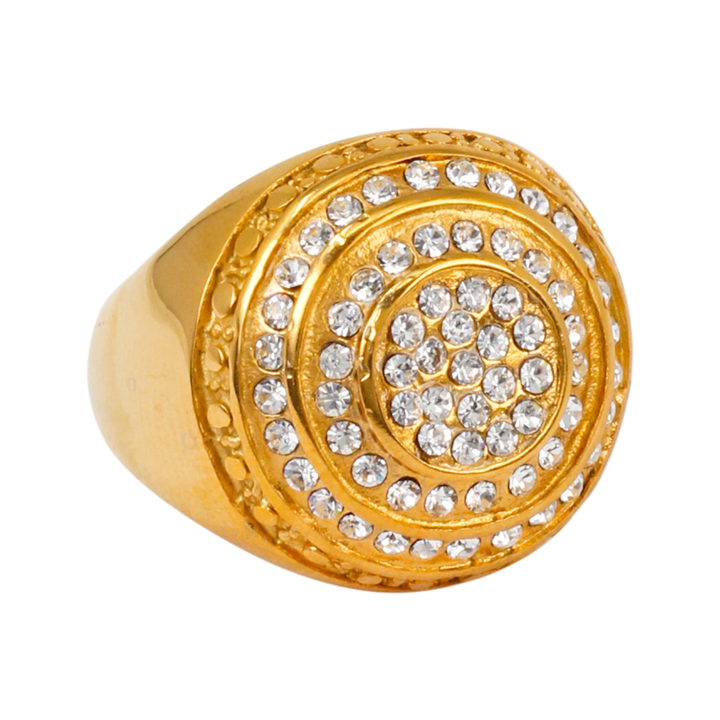 Round Iced Out Ring - SR-102