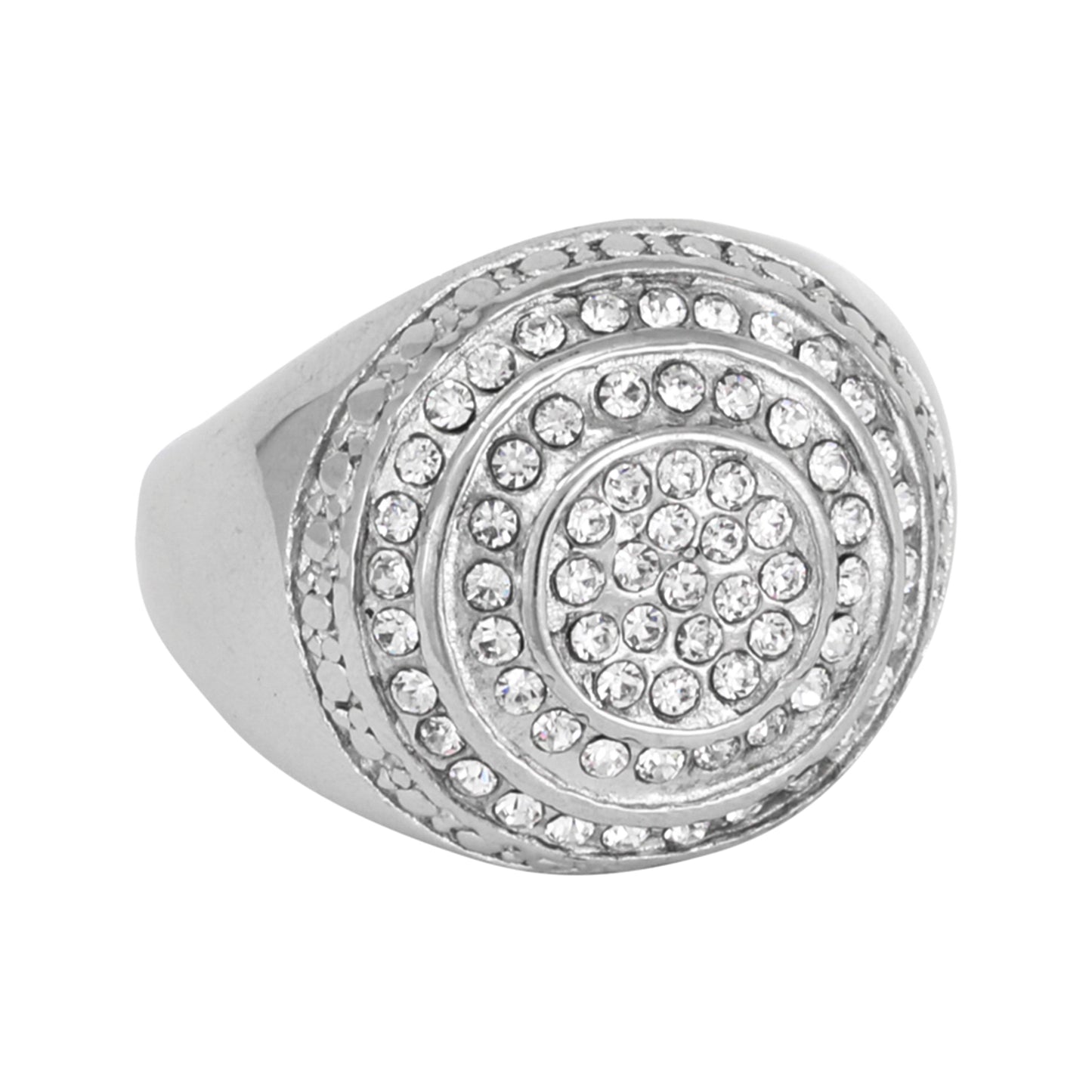 Round Iced Out Ring - SR-102