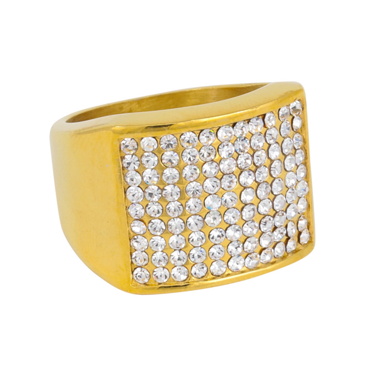 Square Iced Out Ring - SR-103