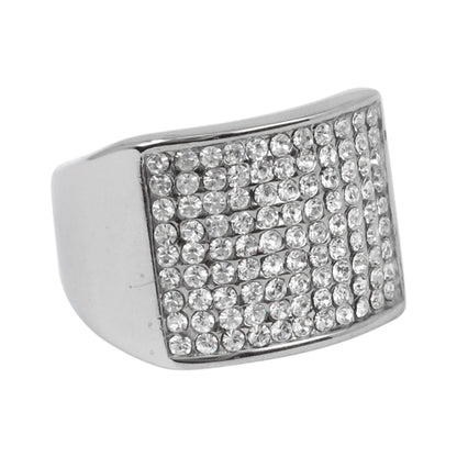 Square Iced Out Ring - SR-103