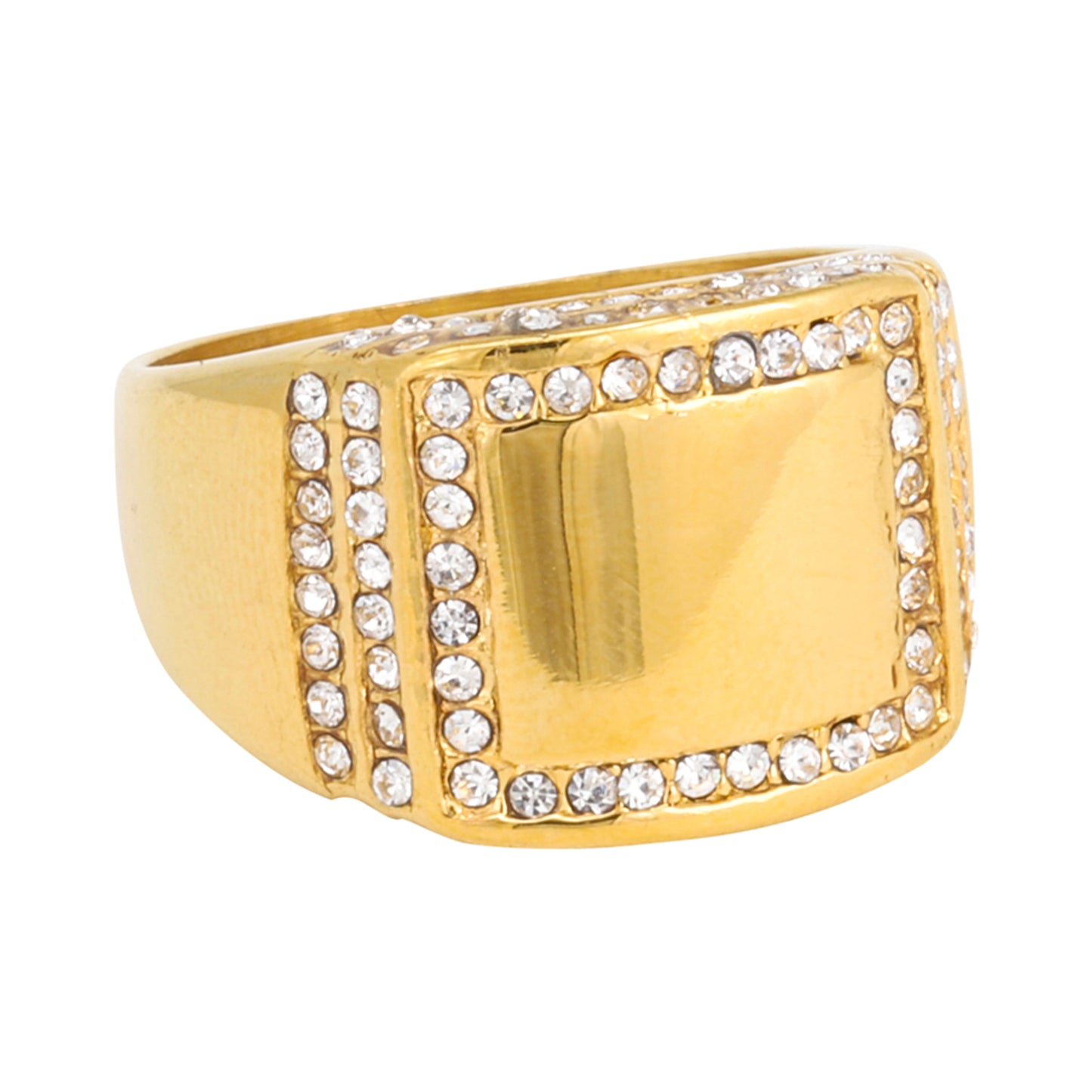 Square Iced Out Ring - SR-105