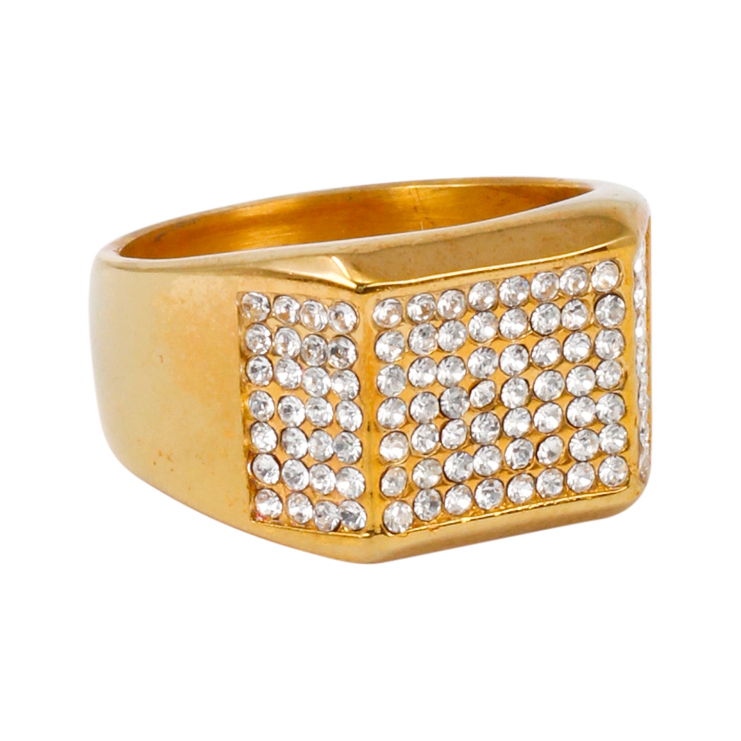 Square Iced Out Ring - SR-106