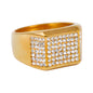 Square Iced Out Ring - SR-106