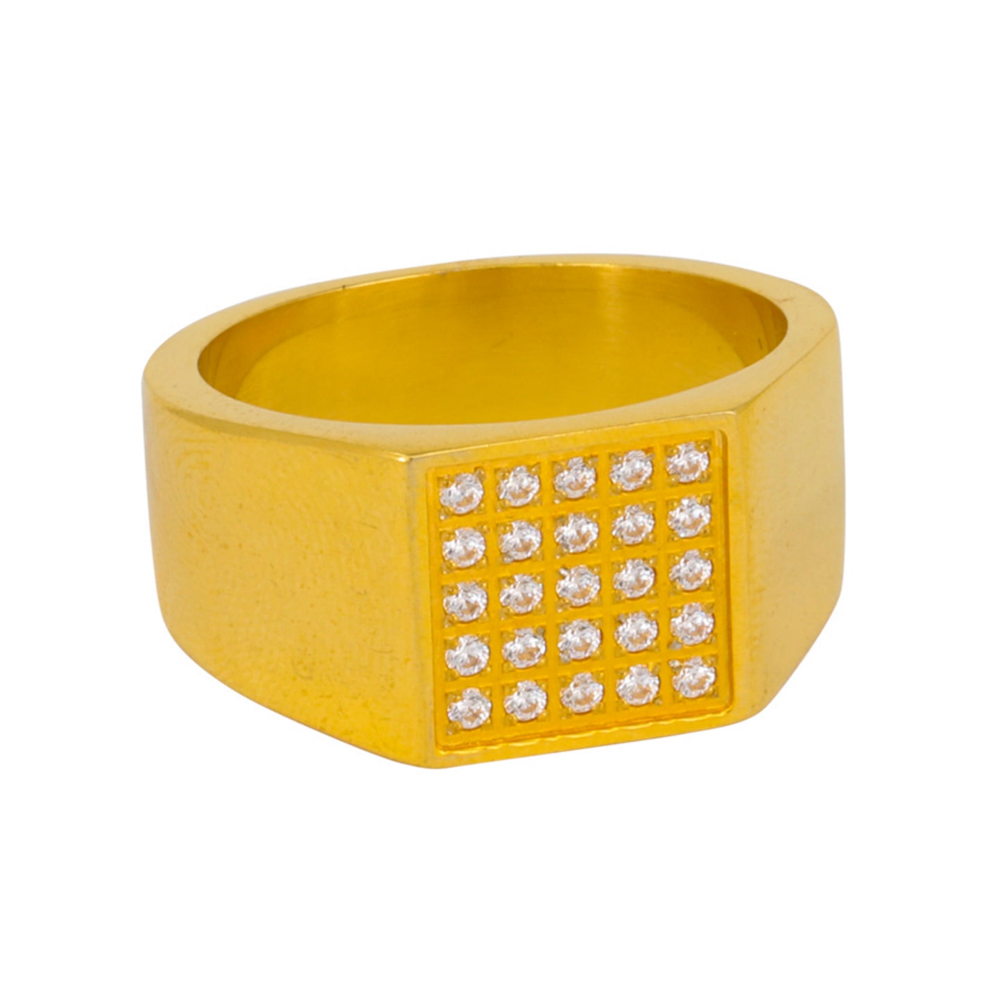 Square Iced Out Ring - SR-110