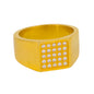 Square Iced Out Ring - SR-110