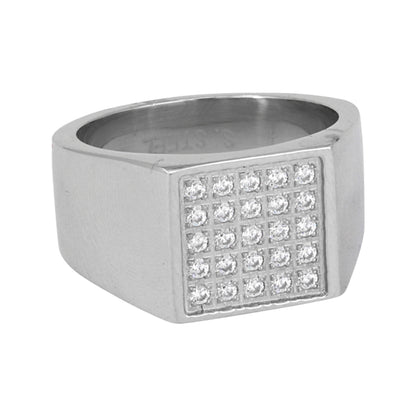 Square Iced Out Ring - SR-110
