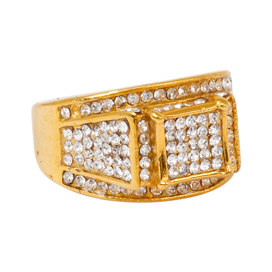 Square Iced Out Ring - SR-116