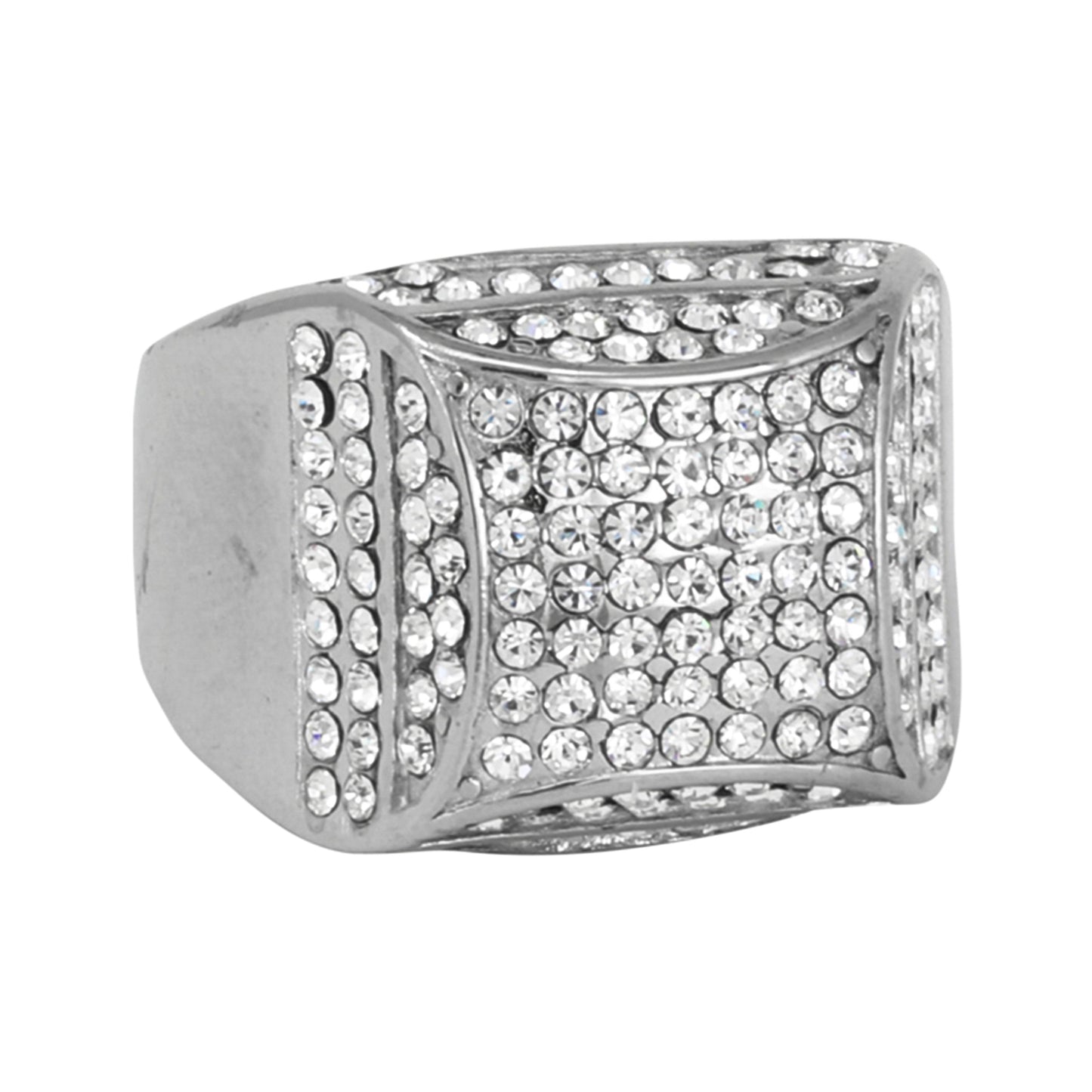 Square Iced Out Ring - SR-117