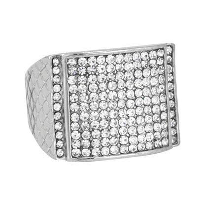 Square Iced Out Ring - SR-118