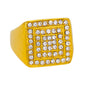 Square Iced Out Ring - SR-119