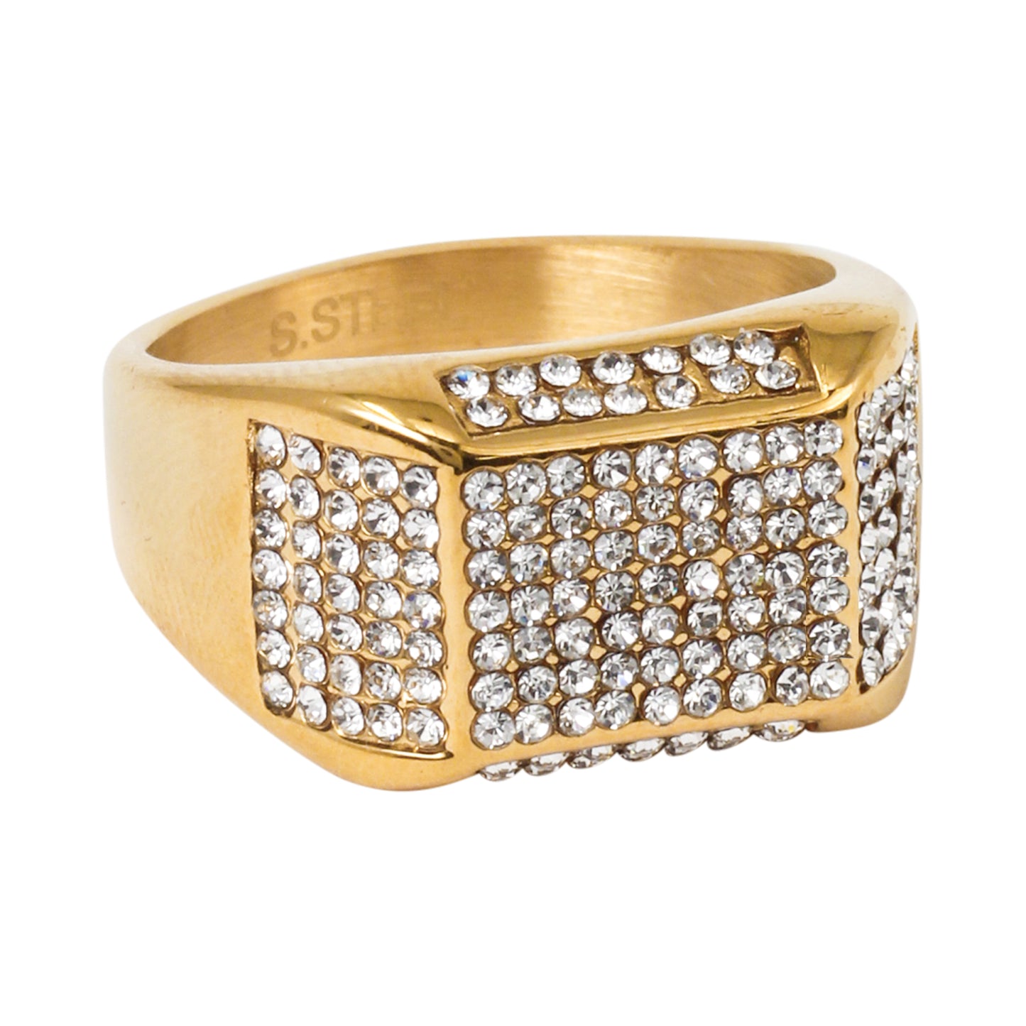 Square Iced Out Ring - SR-121