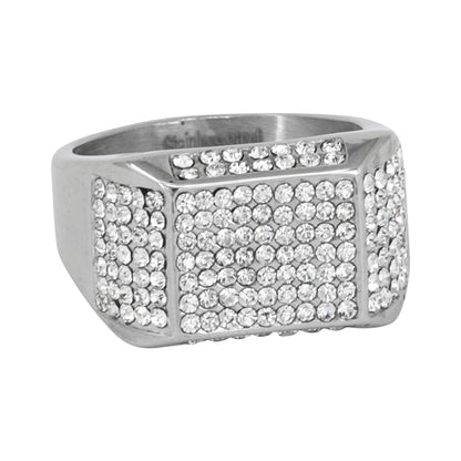 Square Iced Out Ring - SR-121