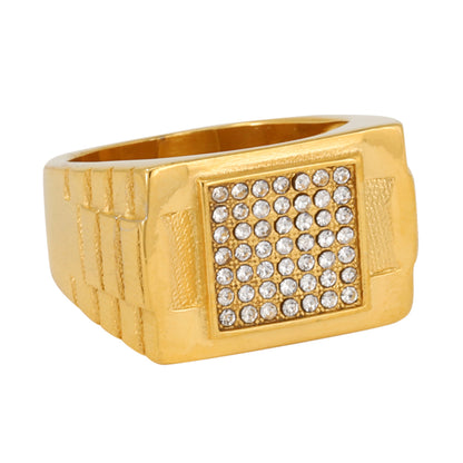 Square Iced Out Ring - SR-125