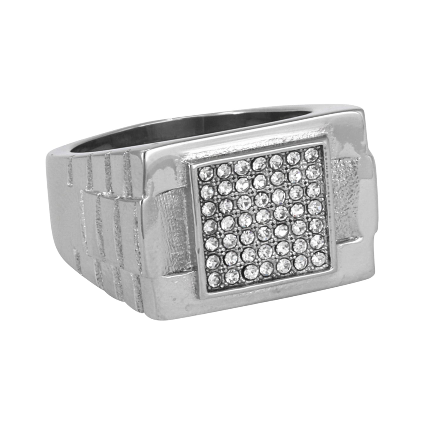 Square Iced Out Ring - SR-125