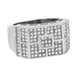 Square Iced Out Ring - SR-126