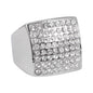 Square Iced Out Ring - SR-128
