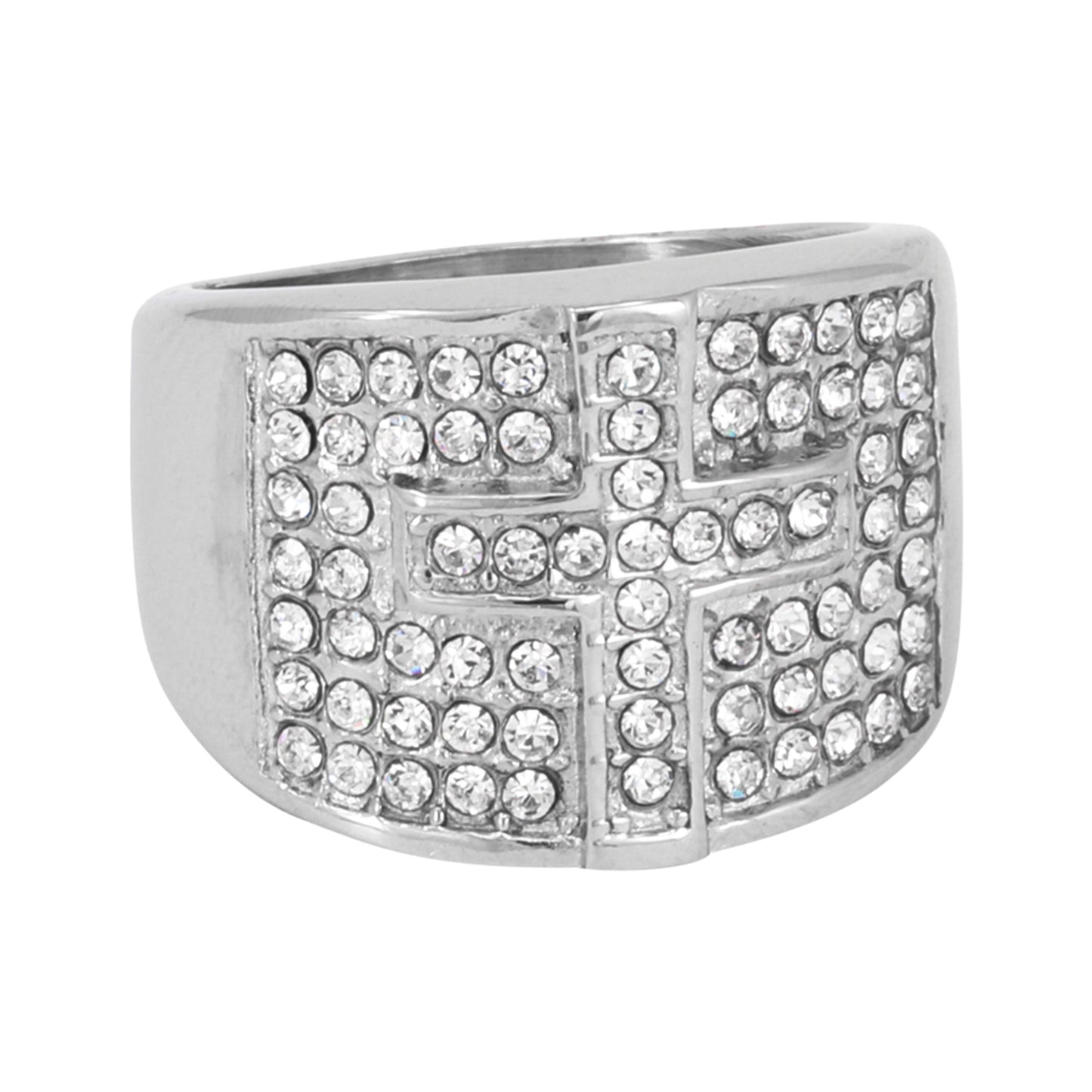 Iced Out Cross Ring - SR-130