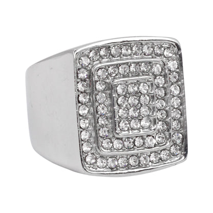 Square Iced Out Ring - SR-132