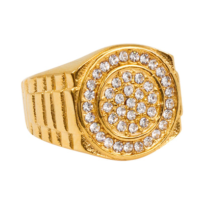Round Iced Out Ring - SR-133