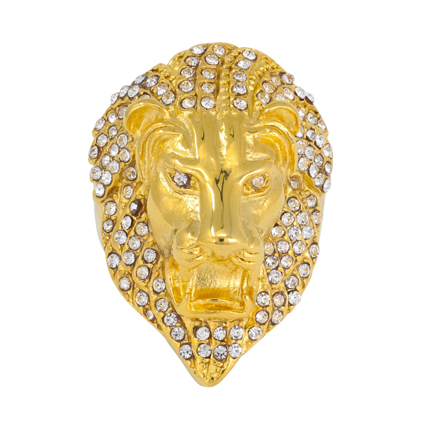 Iced Out Lion Ring - SR-135
