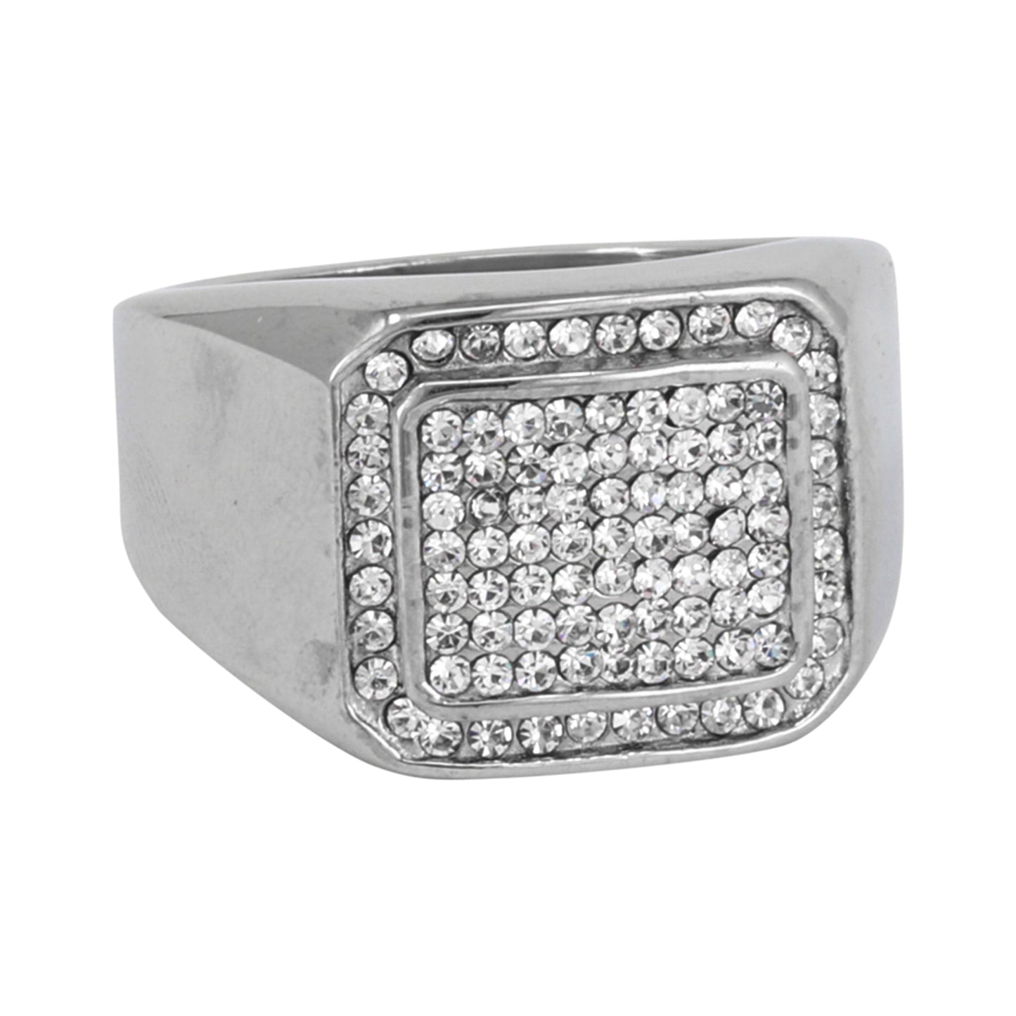 Square Iced Out Ring - SR-138