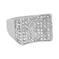 Square Iced Out Ring - SR-139
