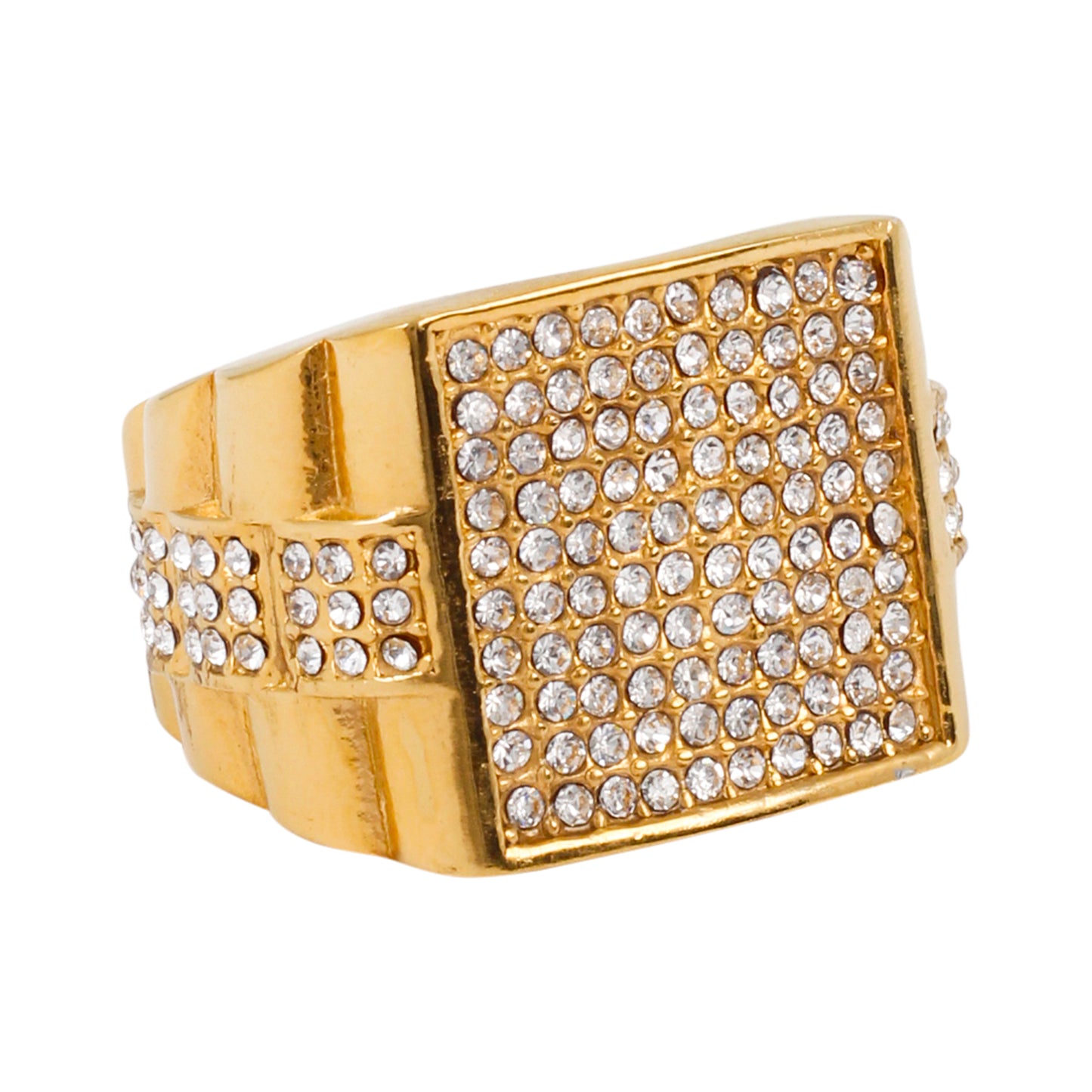 Square Iced Out Ring - SR-143