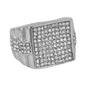 Square Iced Out Ring - SR-143