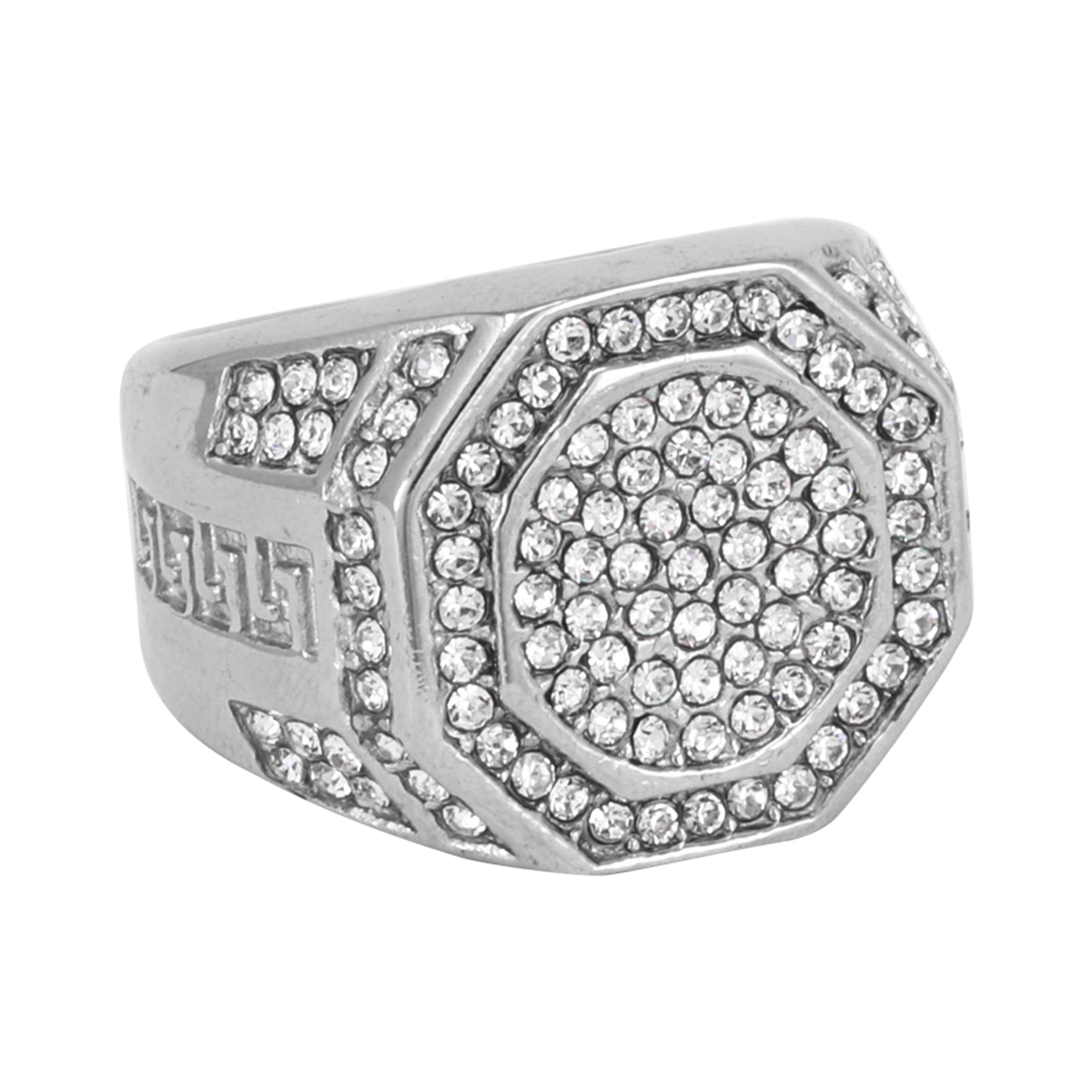 Round Iced Out Ring - SR-145