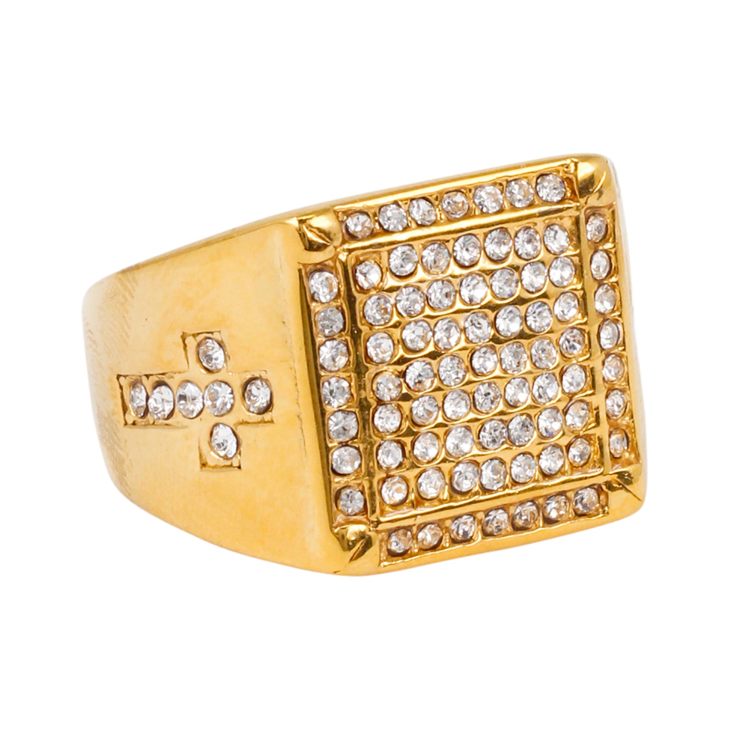 Square Iced Out Ring - SR-147