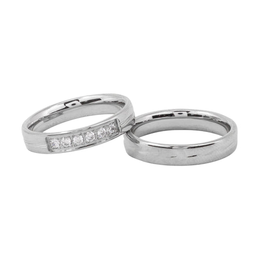 Stainless Steel Ring Silver - SRP-310**