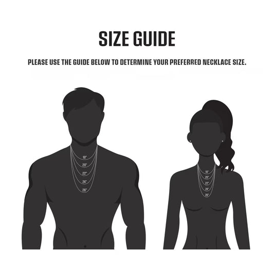 XL Iced King Pendant with 9mm Solid Cuban Chain 30" - HC-6047