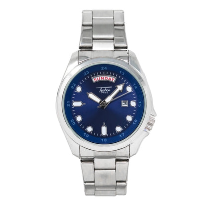 Stainless Steel Round Watch -  10249-MB