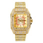 Urban 39mm Iced Out Square Watch - 9203-MB