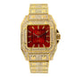 Urban 39mm Iced Out Square Watch - 9203-MB