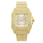 Urban 39mm Iced Out Square Watch - 9203-MB