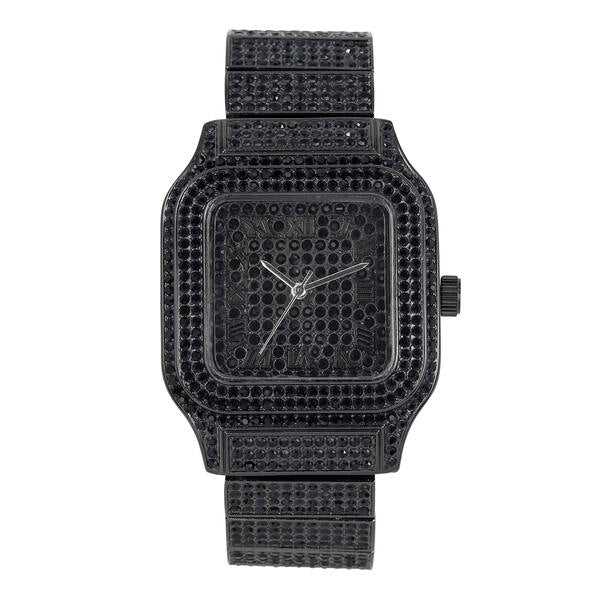 Urban 40mm Iced Out Square Watch - 8920-MB