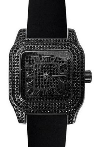 Urban 45mm Iced Out Square Watch - 7747-SB