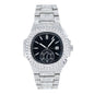 Urban Iced-Out Full Stone Metal Band Watch - 10090A-MB