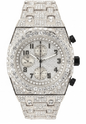 Urban Iced Out Metal Band Watch - 10030-MB