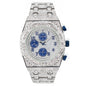 Urban Iced Out Metal Band Watch - 10030-MB