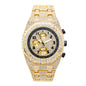 Urban Iced Out Metal Band Watch - 10328-MB